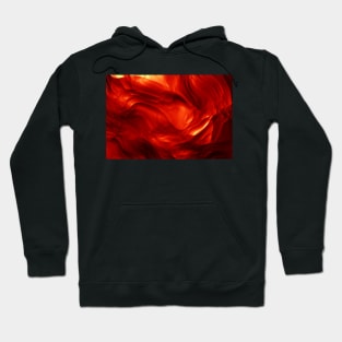 Abstract in Red Hoodie